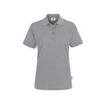Berufsbekleidung Poloshirts HAKRO Damen-Poloshirt 'performance', mittelgrau,