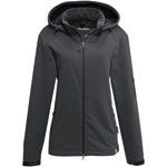 Berufsbekleidung Funktionsbekleidung HAKRO Damen-Softshell-Jacke 'Alberta', anthrazit,
