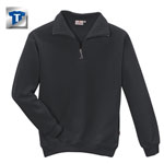 Berufsbekleidung Sweatshirt HAKRO Zip-Sweatshirt,anthrazit,