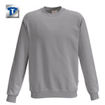 Berufsbekleidung Sweatshirt HAKRO Sweatshirt 'performance', mittelgrau,