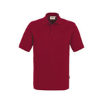 Berufsbekleidung Poloshirts HAKRO Poloshirt 'performance', weinrot,