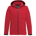 Berufsbekleidung Funktionsbekleidung HAKRO Herren-Softshell-Jacke 'Ontario', rot,