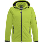 Berufsbekleidung Funktionsbekleidung HAKRO Herren-Softshell-Jacke 'Ontario', kiwi,