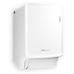 CWS Stoffhandtuchspender PureLine Dry hygienische Händetrocknung durch wiederverwendbare Stoffhandtücher