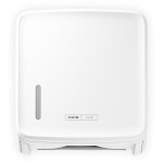 CWS Faltpapierspender PureLine Paper für Papierhandtücher in Lagenfalzung mit Druckknopf