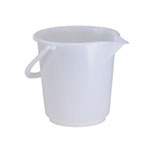 Hünersdorff Industrieeimer transluzent mit Ausguß und sehr guter chemischer Beständigkeit