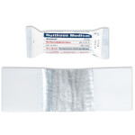 Alumed Verbandpäckchen mittel steril verpackte und elastisches Fixierbinde mit Wundauflage