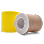 Ypsiplast Heftpflaster starr hautfarben Fixierpflaster im Schutzring mit hoher Klebekraft