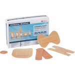 YPSIPLAST Pflastersortiment robust 50-teiliges Pflastersortiment 8 Sorten