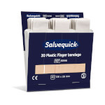 Salvequick Pflaster Nachfüllset 6096 für Pflasterspender Salvequick Fingerverband wasserfest