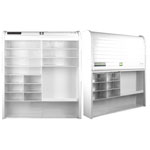 Verbandschrank Rollmed Kunststoffschrank mit Rolltür, ungefüllt