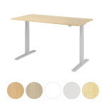 Hammerbacher Sitz-Steh-Schreibtisch 180x80 elektrisch stufenlos höhenverstellbar