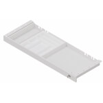 Hammerbacher lange Unterbauschublade mit Antirutschmatte und Utensilienschale