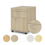 Hammerbacher Rollcontainer Solid mit Bogengriff