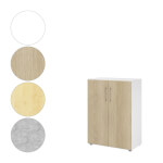 Hammerbacher Schrank Advanced 9 mit Bügelgriff 3 Ordnerhöhen