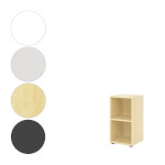 Hammerbacher Regal Advanced 9 schmal mit 2 Ordnerhöhen