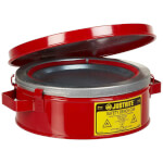 Justrite Reinigungsbad zum Reinigen von Kleinteilen mit gefederter Trägerplattform zum Absenken in Flüssigkeiten