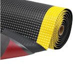 Notrax Sky Trax Anti-Ermüdungsmatte schwarz/gelb ergonomische Arbeitsplatzmatte mit Noppenoberfläche