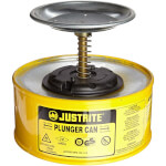 Justrite Sparanfeuchter Stahl mit Flammsperre und Pumpwerk