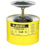 Justrite Sparanfeuchter Stahl mit Flammsperre und Pumpwerk