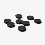 Jansen Display Scritto Haftmagnete schwarz für magnethaftende Oberflächen