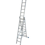 Leitern Vielzweckleitern KRAUSE Vielzweckleiter aus Aluminium, dreiteilig,