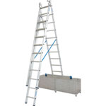 Leitern Vielzweckleitern KRAUSE Vielzweckleiter aus Aluminium, dreiteilig,