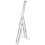 Leitern Vielzweckleitern KRAUSE Vielzweckleiter aus Aluminium, dreiteilig,