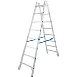 Leitern Sprossen - DoppelLeitern Krause Sprossen-DoppelLeiter, (Alu), Arbeitshöhe 3,55 m,