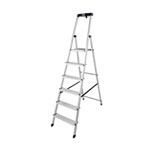 Leiter Krause Stufen- Stehleiter, 6-stufig