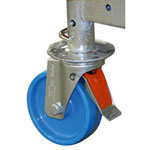 Rollgerüste FahrGerüste Zubehör KRAUSE Fahrrollensatz zu Arbeitsgerüst KA710116,