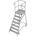 Podestleiter KRAUSE Podestleiter (Leichtmetall), einseitig besteigbar,