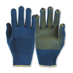 KCL Arbeitshandschuhe PolyTRIX BN FKV 1914 blau Strickhandschuhe mit Noppen und Fingerkuppenverstärkung