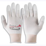 KCL Feinmechanikhandschuhe Camapur Comfort 617 weiß nahtlosdes Trikot mit beschichteten Fingerkuppen