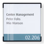 Türschild Signcode Wall