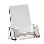 Durchsichtige Prospekthalterung aus Acryl