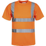 Korntex Warnschutz T-Shirt Farbe: fluoreszierend orange