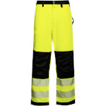 Korntex EOS HiVis Hose Signalgelb mit zwei Reflexstreifen und Kniepolstertaschen