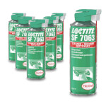 6x Loctite SF 7063 Oberflächenreiniger zum Reinigen und Entfetten