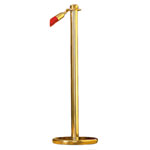 Gurtabsperrsystem GANGWAY Leitpfosten Madison, Messing