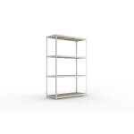 Regalsysteme Weitspannregale META SPEED-RACK, verzinkt, gleichschenklige Winkelprofile,