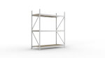 Regalsysteme Weitspannregale META MINI-RACK Grundregal, verzinkt,