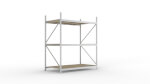 Regalsysteme Weitspannregale META MINI-RACK Grundregal, verzinkt,