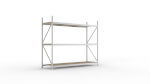 Regalsysteme Weitspannregale META MINI-RACK Grundregal, verzinkt,