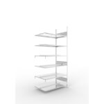 Regalsysteme Steckregale Büro-Steckregal, Anbauregal verzinkt, doppelseitig,