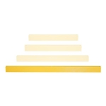 Rammschutzgeländer BLACK BULL XL-Line Querbalken, gelb kunststoffbeschichtet