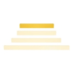 Rammschutzgeländer BLACK BULL XL-Line Querbalken, gelb kunststoffbeschichtet