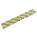 Garagenwandschutz-Set gelb/schwarz selbstklebender Schaumstoff, extra lang