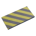 Garagenwandschutz-Set gelb/schwarz selbstklebender Schaumstoff, extra breit