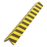Ecken-Schutzschaumstoff selbstklebend, gelb/schwarz